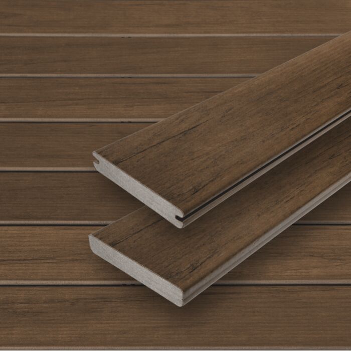 WPC Terrassendiele TimberTech® Legacy Mocha ohne Nut